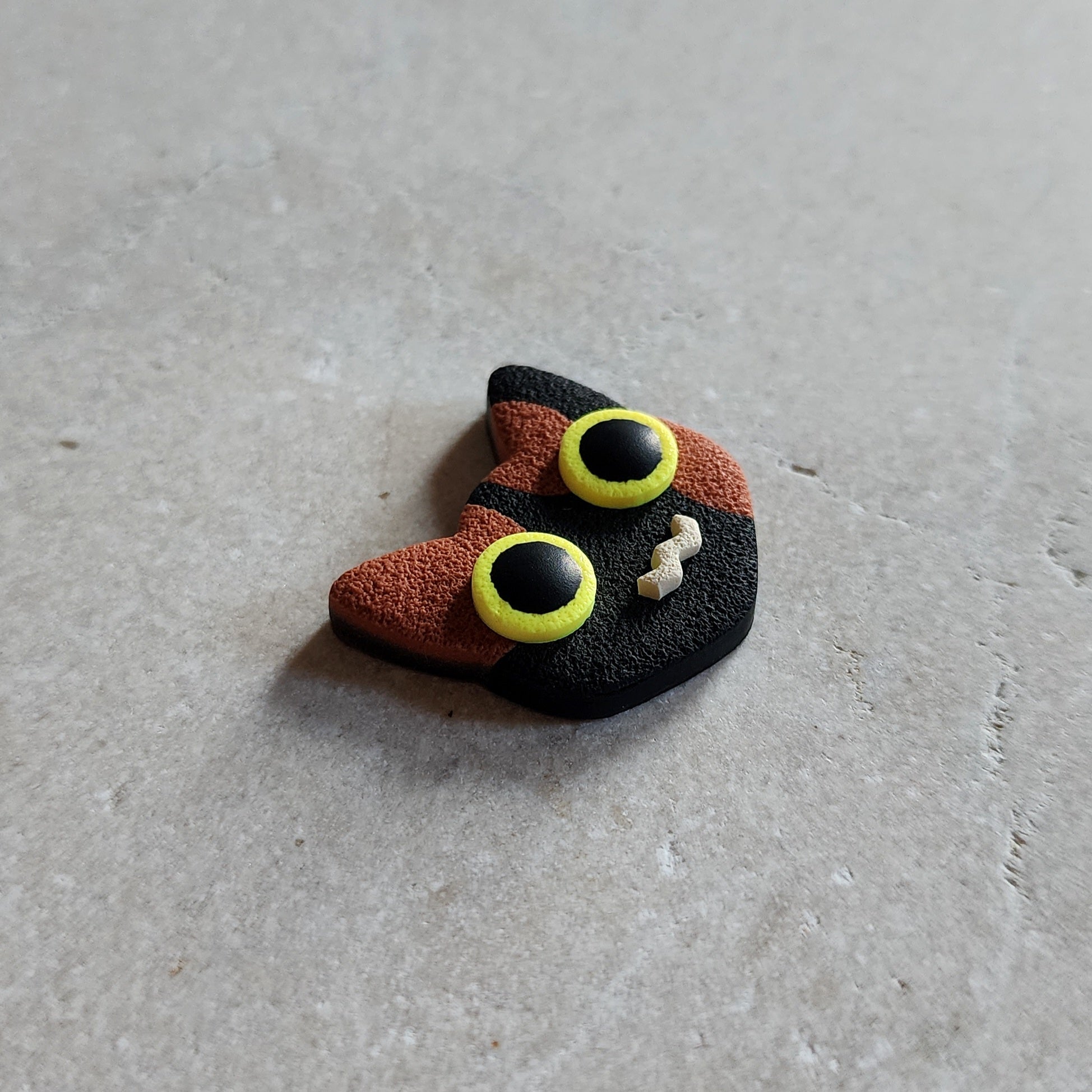 tortie cat magnet Magnets & Pins