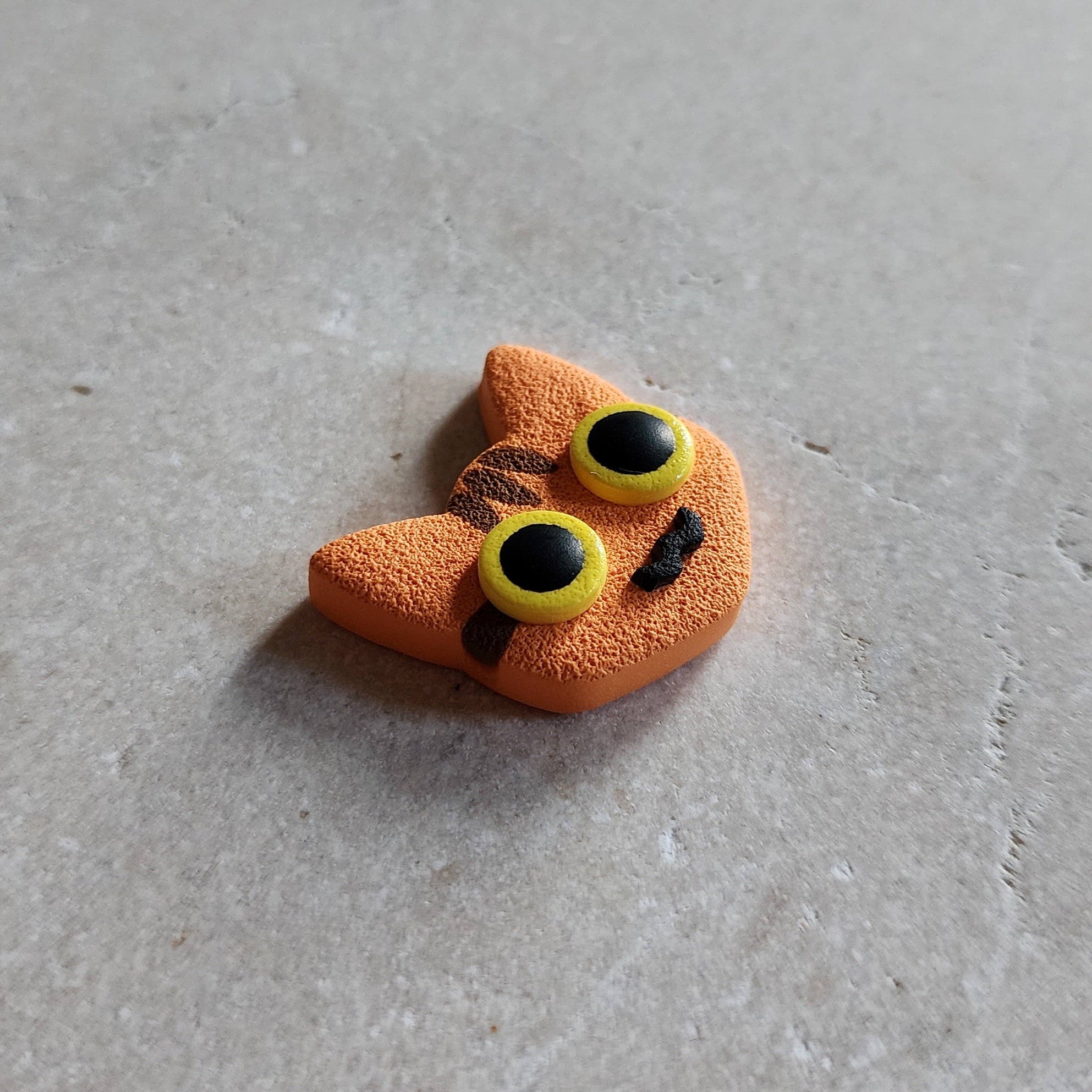 orange tabby cat magnet Magnets & Pins