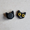 black cat magnet Magnets & Pins