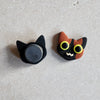 tortie cat magnet Magnets & Pins