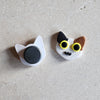 calico cat magnet Magnets & Pins