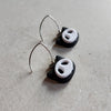 black skull kitties Dangle Earrings