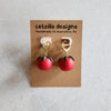 cherry tomatoes Dangle Earrings