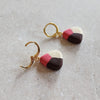 tricolor flag cookies Drop Earrings