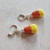 candy corn Dangle Earrings