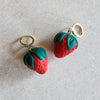 big strawberries Dangle Earrings