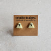 glowing ghost studs Stud Earrings