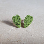 monstera: swiss cheese clip-ons