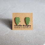 monstera: swiss cheese clip-ons