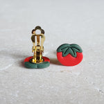 red tomato clip-ons